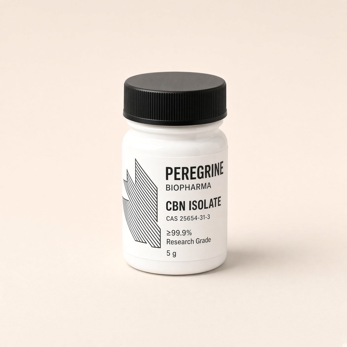 CBG isolate, 5 g sample jar