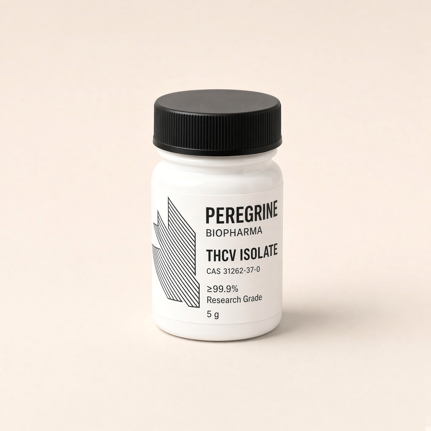 THCV isolate, 5 g sample jar