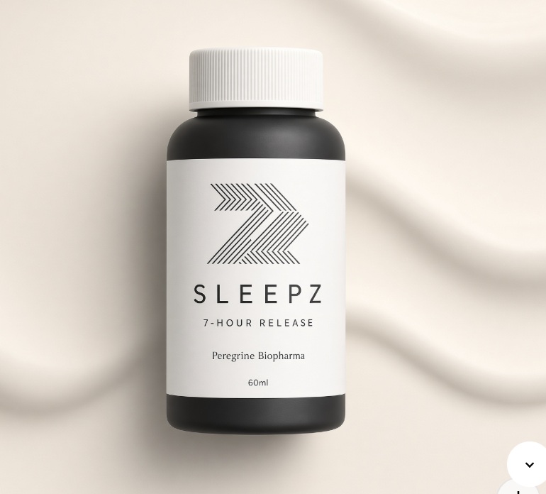 Sleepz 7-hour release bottle, coming soon